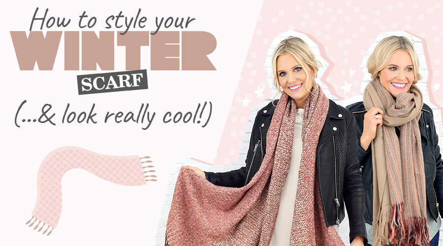 how to style your winter scarf