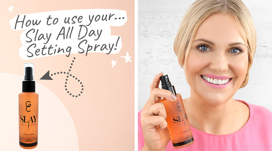 Gerard Cosmetics Slay All Day Setting Spray in Peach