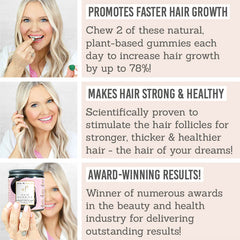 Hair Gain Hair Gummies benefits