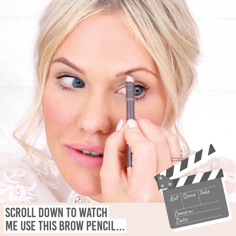Scroll down to watch the Studio 10 Brow Lift Perfecting Brow Pencil video