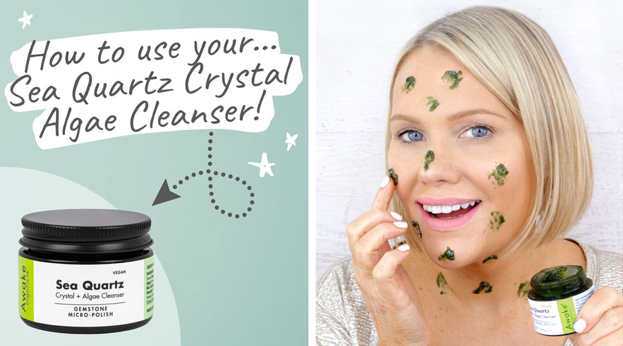 Awake Organics - Sea Quartz Crystal Algae Cleanser