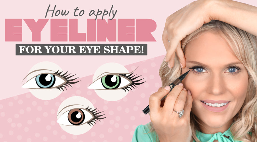 How to apply eyeliner for your eye shape