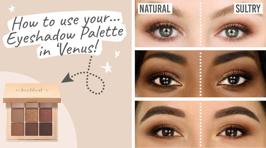 Delilah - ‘Venus’ Colour Intense Eyeshadow Palette