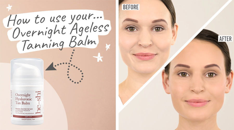 He-Shi Ageless Overnight Tanning Balm