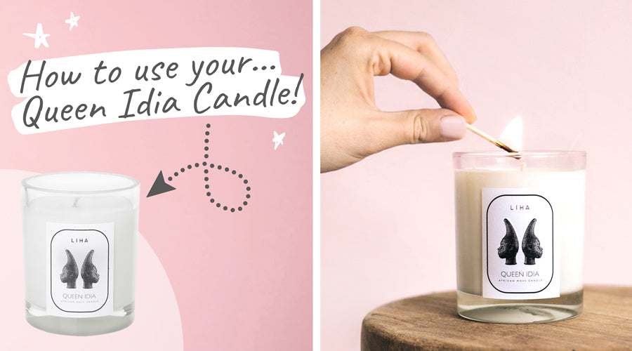 Liha Queen Idia Candle