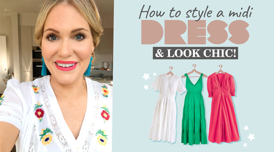 Look Chic in a Midi Dress | Learn How – Beauty and the Boutique