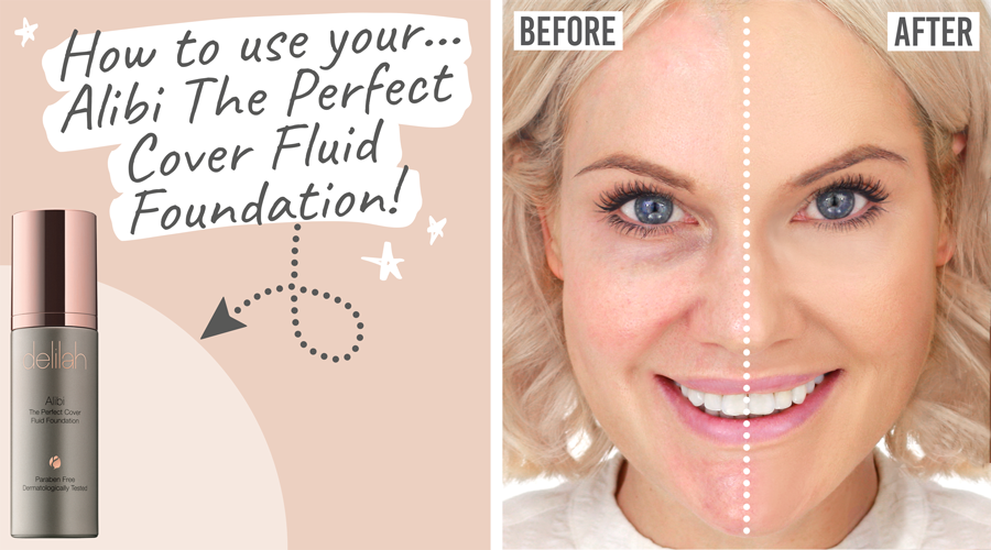 Delilah - Alibi The Perfect Cover Fluid Foundation