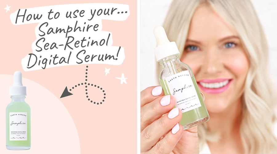 Earth Harbor - Samphire Sea-Retinol Digital Serum