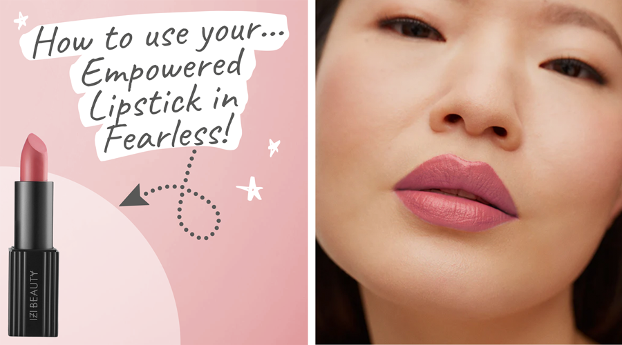 IZI Beauty - Empowered Lipstick in 'Fearless'