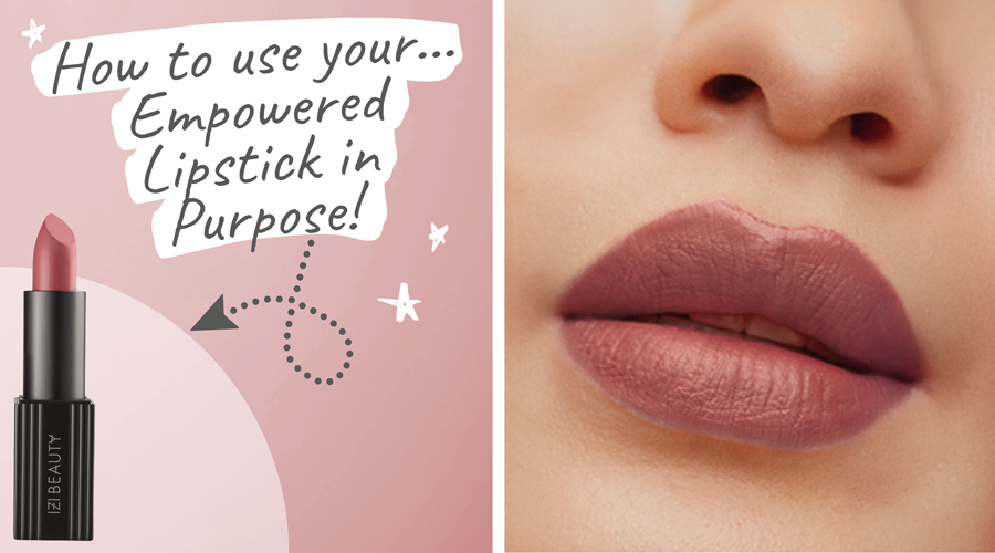 IZI Beauty - Empowered Lipstick in ‘Purpose’