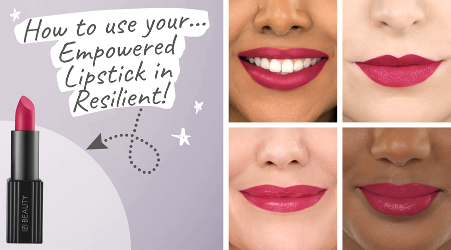 IZI Beauty - Empowered Lipstick in ‘Resilient’
