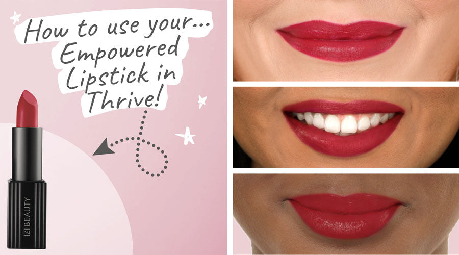 Izi Beauty - Empowered Lipstick in ‘Thrive’
