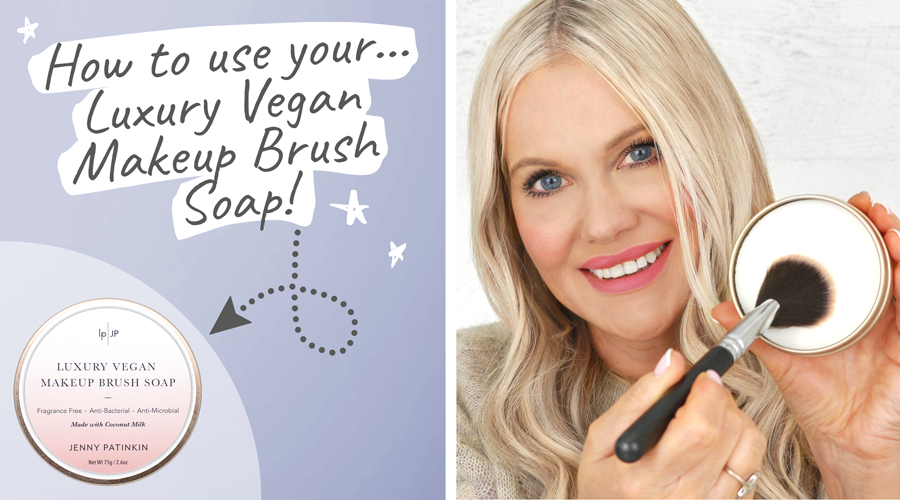 Jenny Patinkin - Luxury Vegan Makeup Brush Soap