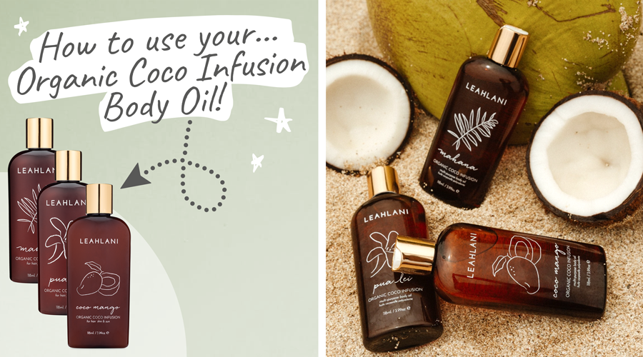 Leahlani Skincare - Organic Coco Infusion Tropical Body Oil