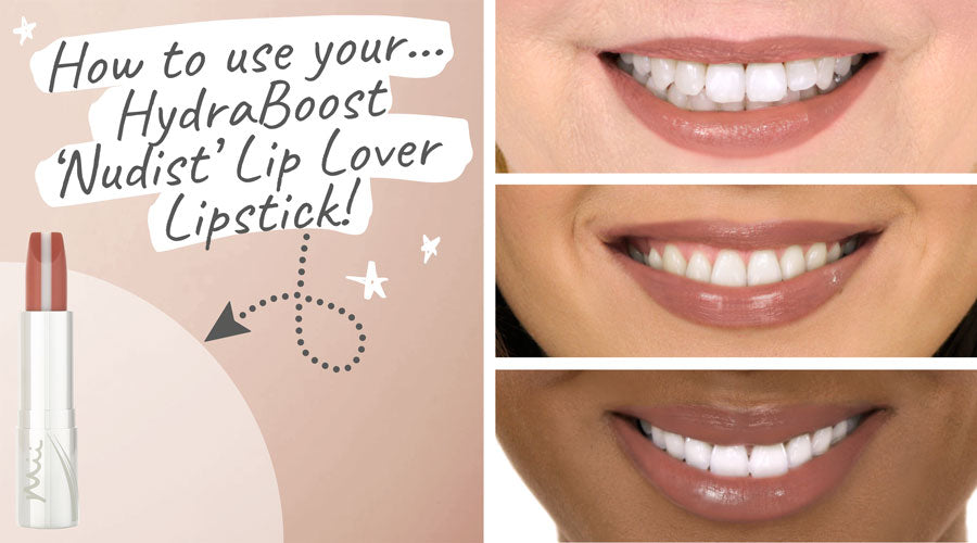 Mii Cosmetics - HydraBoost Lip Lover Lipstick in 'Nudist'