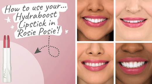 Mii Cosmetics - Hydraboost Lip Lover Lipstick in 'Rosie Posie'