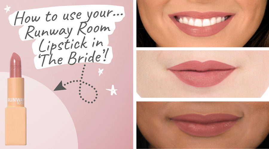 Runway Room Cosmetics - Lipstick in 'The Bride’