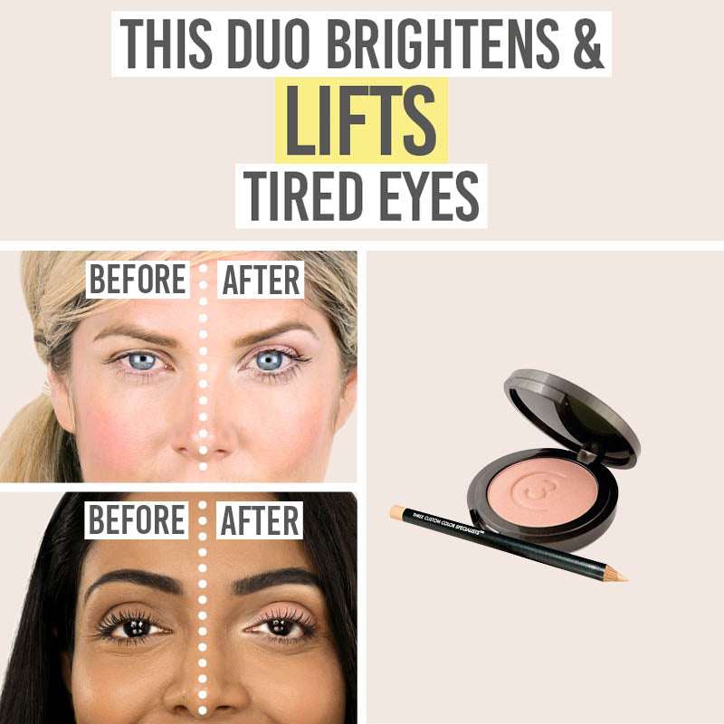 3 Custom Color Bright Eyed Duo - Beauty and the Boutique - This duo brightens & lifts tired eyes