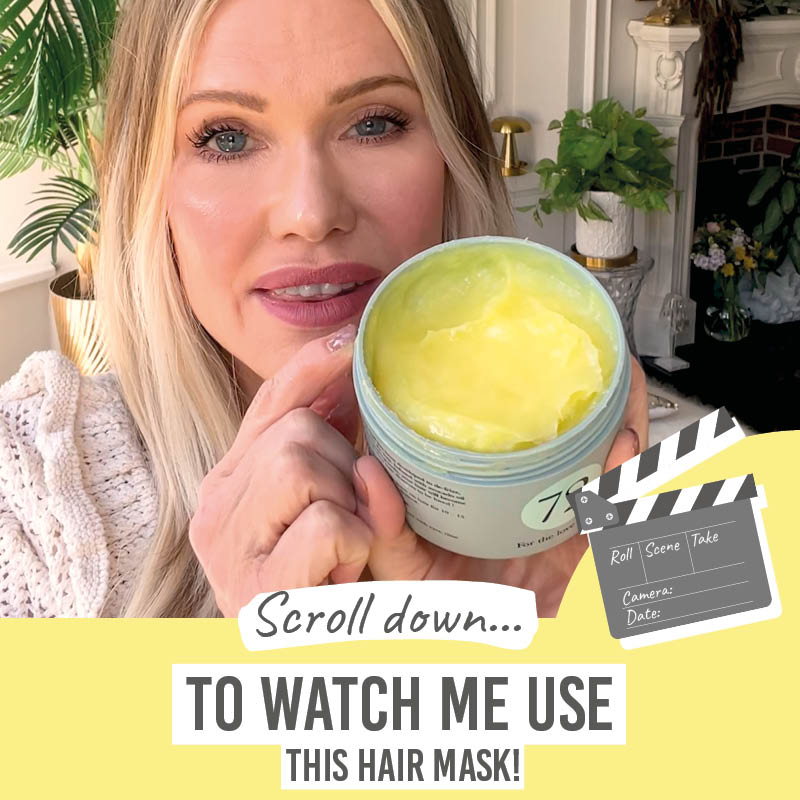 Scroll down to watch me use this 72Hair Replenishing Mask