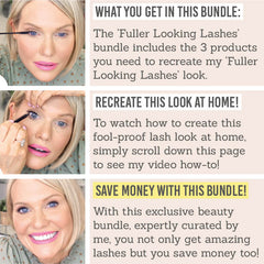 Benefits of the Fuller Looking Lashes Bundle