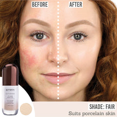 Emani Youth Defense Foundation in shade Fair on porcelain skin