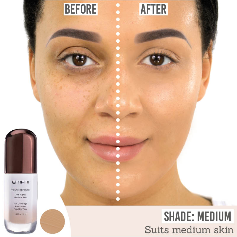Defenna Foundation Youth Defense Foundation | Dewy Coverage – Beauty and the Boutique