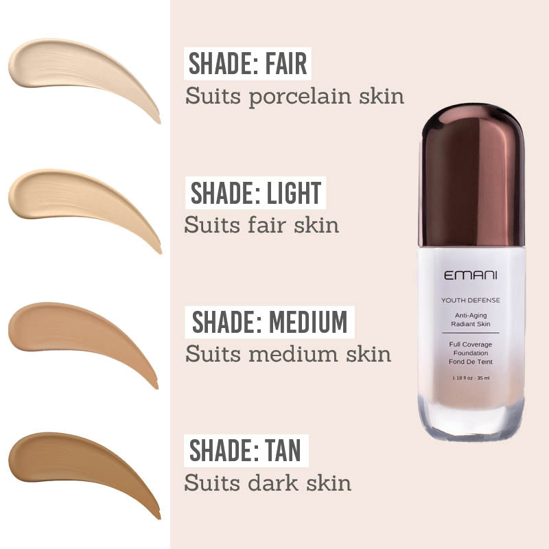 Defenna Foundation Youth Defense Foundation | Dewy Coverage – Beauty and the Boutique