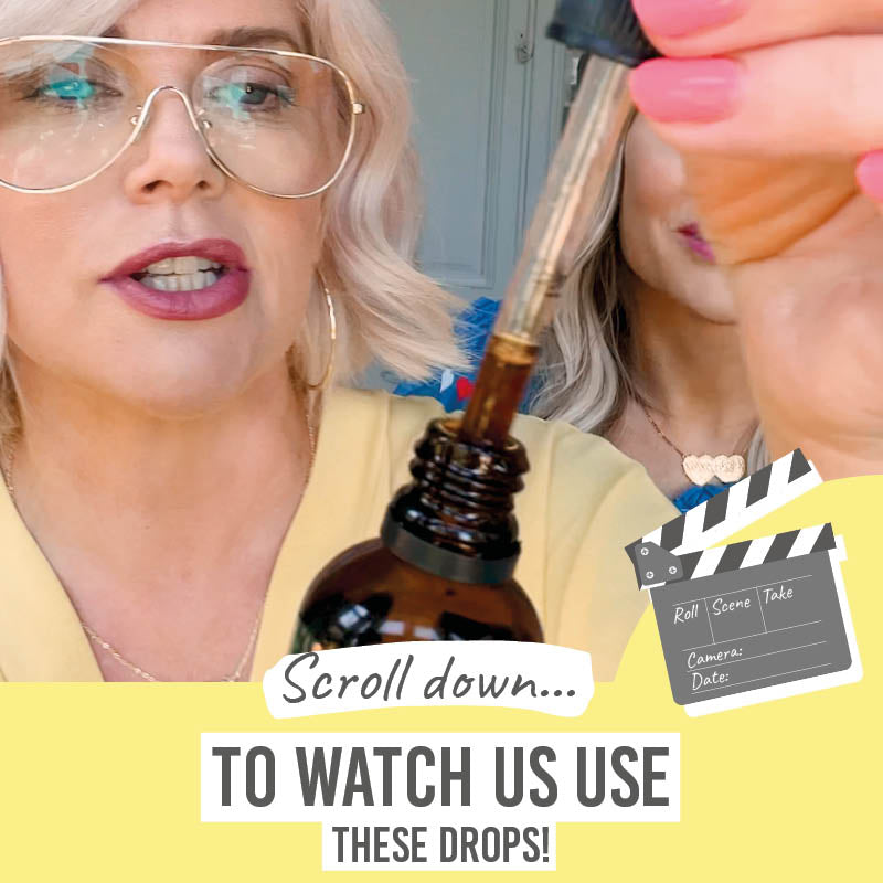 Scroll down to watch us use these Adaptogenic Apothecary Relaxing Glycerite Drops