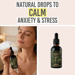 Adaptogenic Apothecary 'Exhale' Glycerite Drops - Beauty and the Boutique - Natural drops to calm anxiety & stress