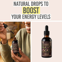 Adaptogenic Apothecary ‘Inhale’ Energising Glycerite Drops - Beauty and the Boutique - Natural drops to boost your energy levels