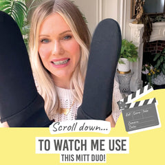 Scroll down to watch me use this Back and Body Tanning and Exfoliating Mitt Duo!
