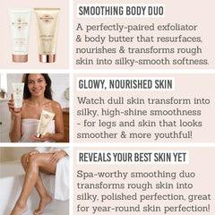 Bellamianta Smoothing Body Duo Key Benefits - Smoothing body duo, glowy, nourished skin, reveals your best skin yet