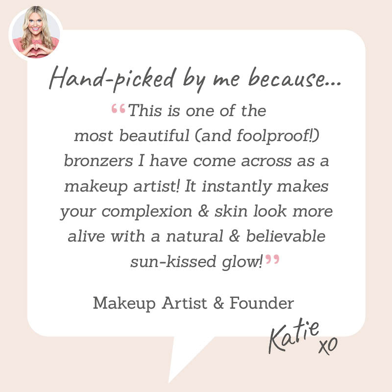 Bellamianta Dreamy Creamy Whipped Bronzer hand-picked by Katie as a beautiful, foolproof bronzer that instantly gives skin a natural, sun-kissed glow
