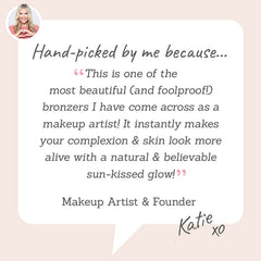 Bellamianta Dreamy Creamy Whipped Bronzer hand-picked by Katie as a beautiful, foolproof bronzer that instantly gives skin a natural, sun-kissed glow