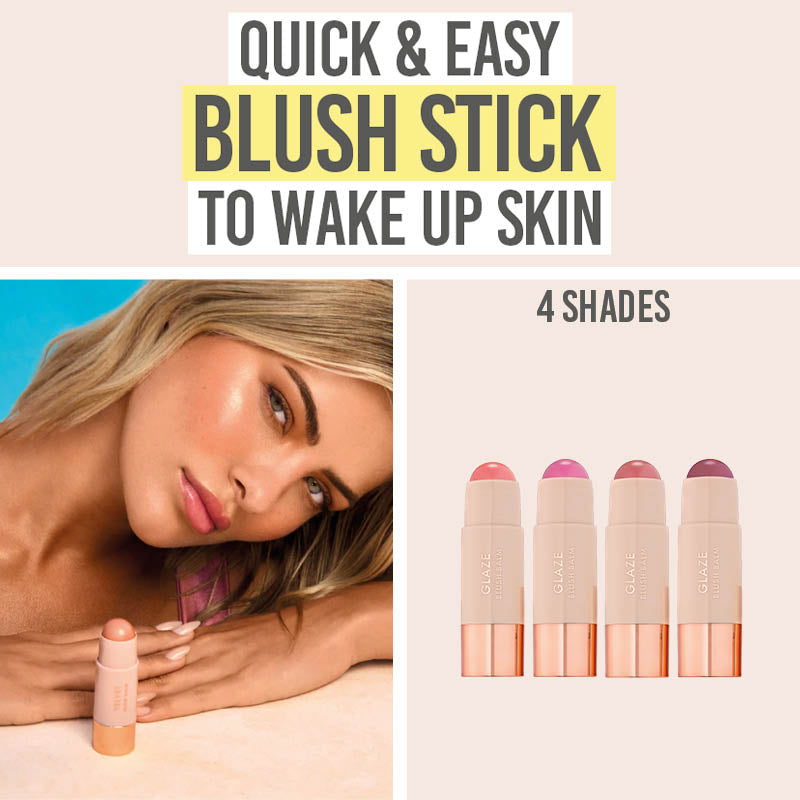 Bellamianta Glaze Blush Balm - Beauty and the Boutique - Quick & easy blush stick to wake up skin