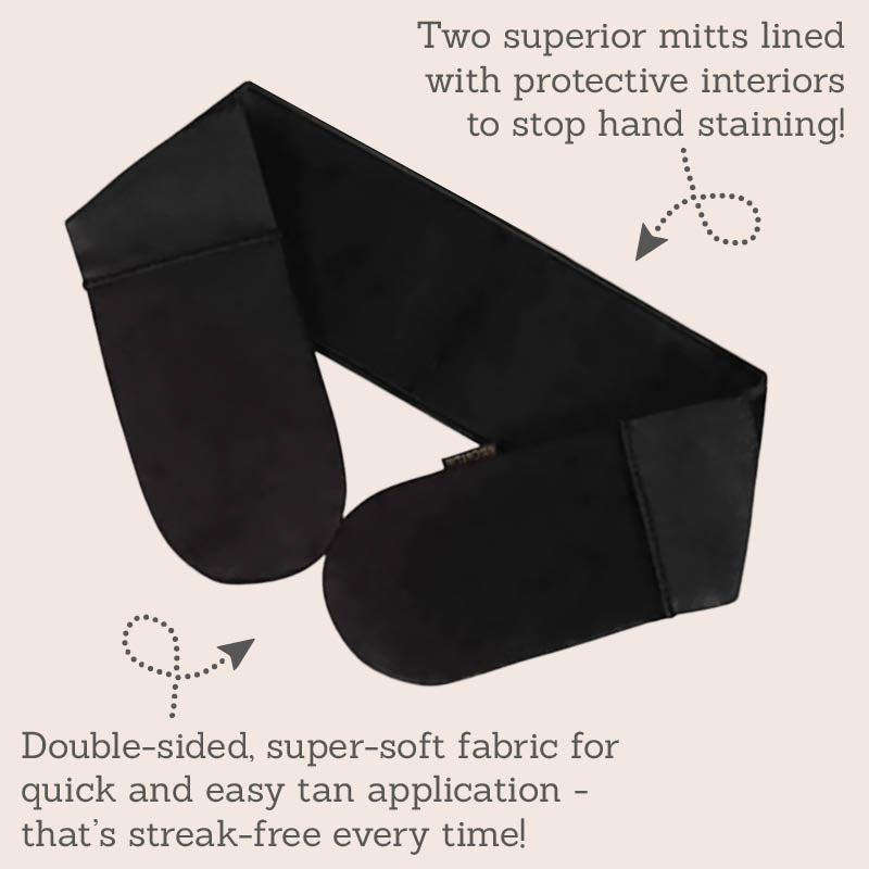 Bronzie Ultimate Back and Body Mitt features