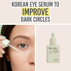 Brynn Green Plum Eye Illuminator - Beauty and the Boutique - Korean eye serum to improve dark circles