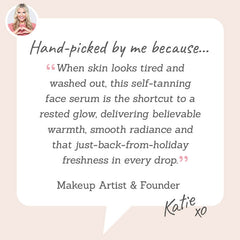 Cocosolis SOLIS Self-Tanning Face Serum - Hand-picked by Katie to give tired skin an instant rested glow with a believable warmth & radiance