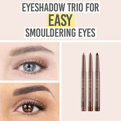 Stay The Night Smooth Shadow Stick Collection on different skin tones