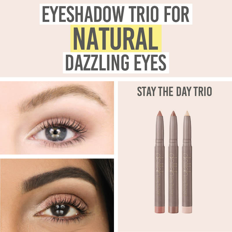 Delilah Stay the Day Smooth Shadow Stick Collection