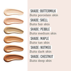 All shades of delilah Time Frame Future Resist Foundation SPF20
