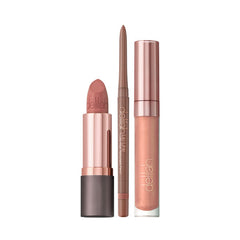 Delilah Warm Nude Lip Wardrobe Collection