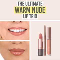 Delilah Warm Nude Lip Wardrobe Collection – Beauty and the Boutique – The ultimate warm nude lip trio