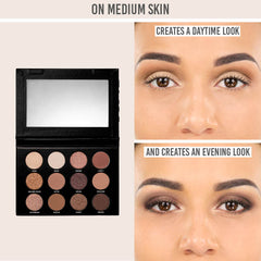 Doll Smash Expressionism Eyeshadow Palette on medium skin