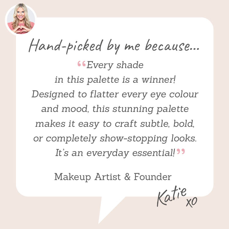 Doll Smash Expressionism Eyeshadow Palette - Hand-picked by Katie to flatter every eye colour and mood with subtle or bold looks!