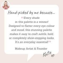 Doll Smash Expressionism Eyeshadow Palette - Hand-picked by Katie to flatter every eye colour and mood with subtle or bold looks!