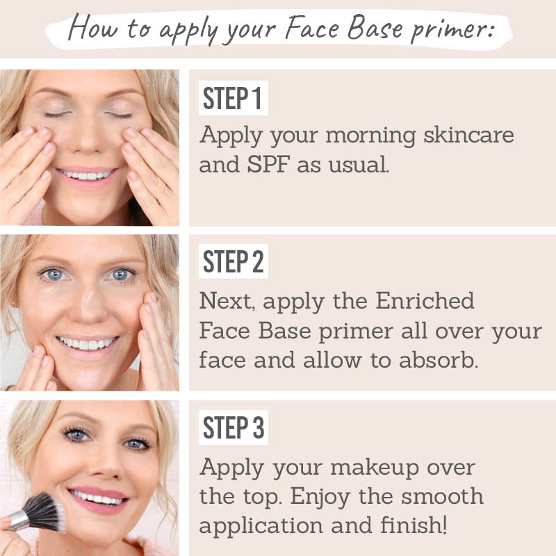 Doll Smash Enriched Face Base - how to apply