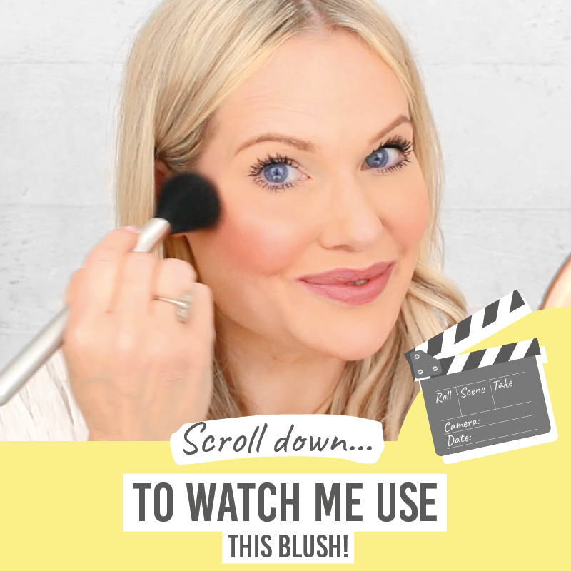 Scroll down to watch me use this blush!