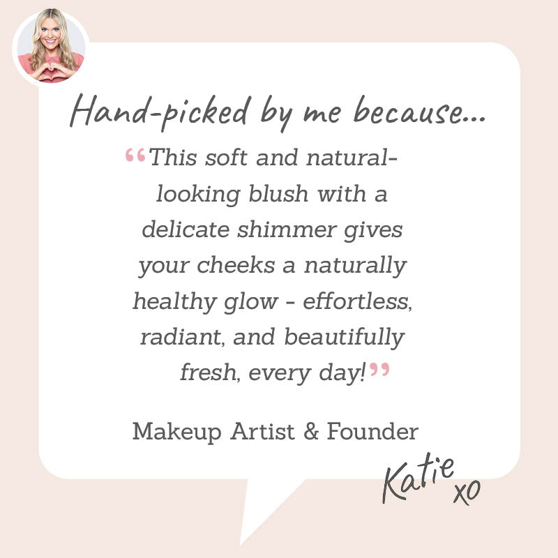 Doucce Cheek Blush in shade 'So Good' - Hand-picked by Katie to give cheeks a subtle shimmer & healthy glow!