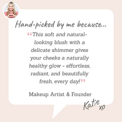 Doucce Cheek Blush in shade 'So Good' - Hand-picked by Katie to give cheeks a subtle shimmer & healthy glow!